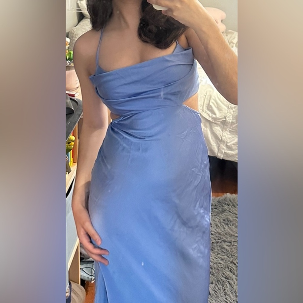 Hello Molly! ANGELS IN AMERICA MIDI DRESS BLUE